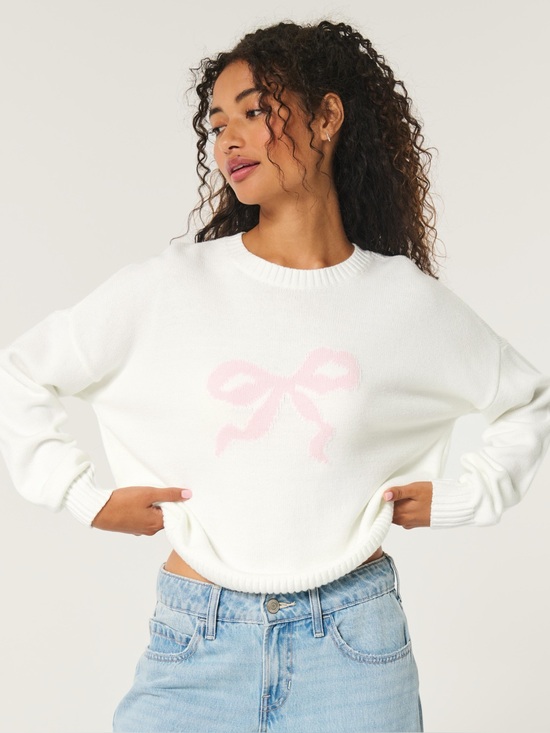 Hollister Sweaters - NWT Hollister Bow Sweater